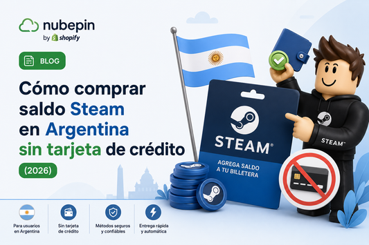 Cómo comprar saldo Steam en Argentina sin tarjeta de crédito (2026)