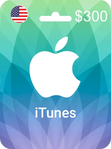 Tarjeta iTunes Gift Card 300 (US)