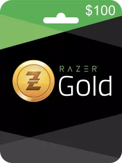 Tarjeta Razer Gold Gift Card 100 PIN (Global)