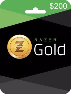 Tarjeta Razer Gold Gift Card 200 PIN (Global)