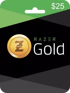 Tarjeta Razer Gold Gift Card 25 PIN (Global)